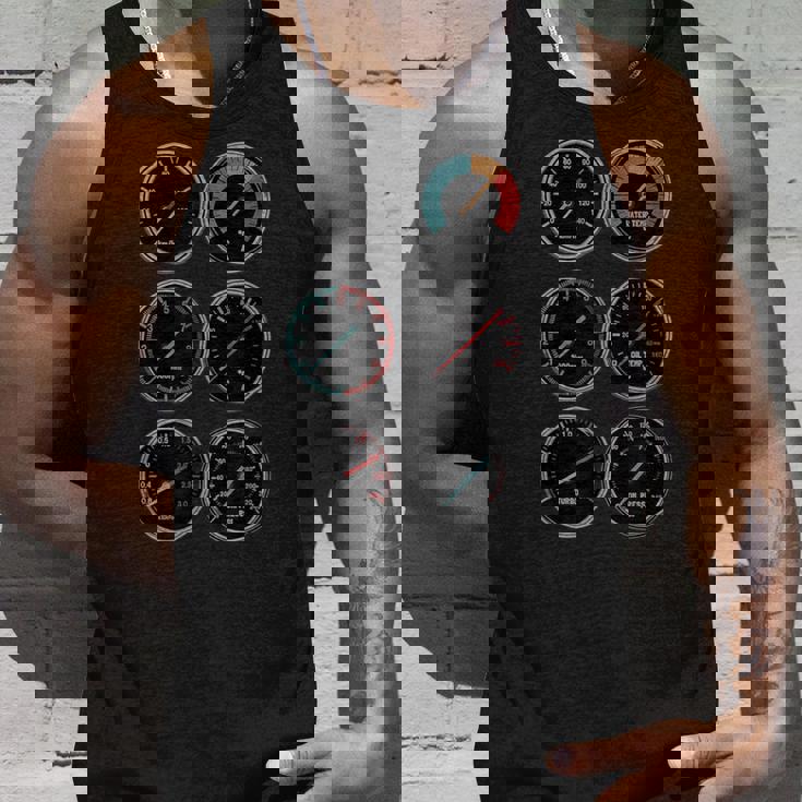 面白いtシャツ 自動車 車 スピードメーター イラスト キッズ 子供 大人 メンズ おもしろグッズ 男の子 タンクトップ 彼への贈り物