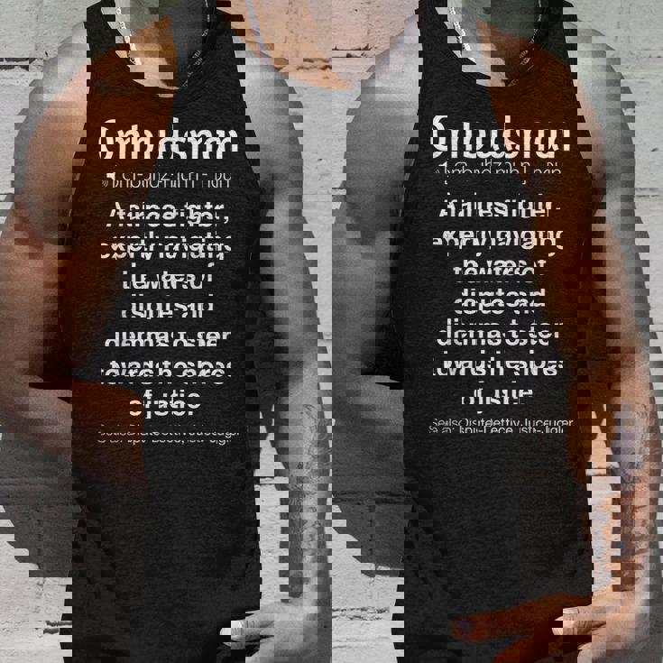 面白いオンブズマン タンクトップ 彼への贈り物