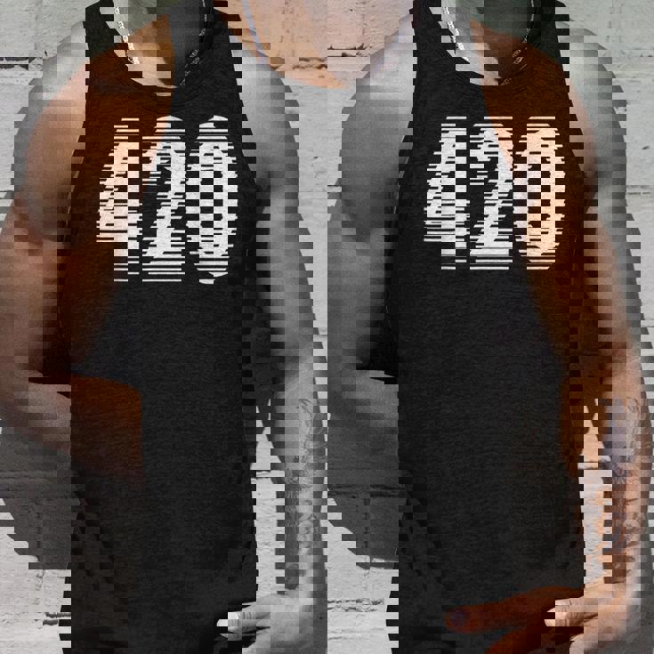 面白いマリファナ-目の錯覚 420 タンクトップ 彼への贈り物