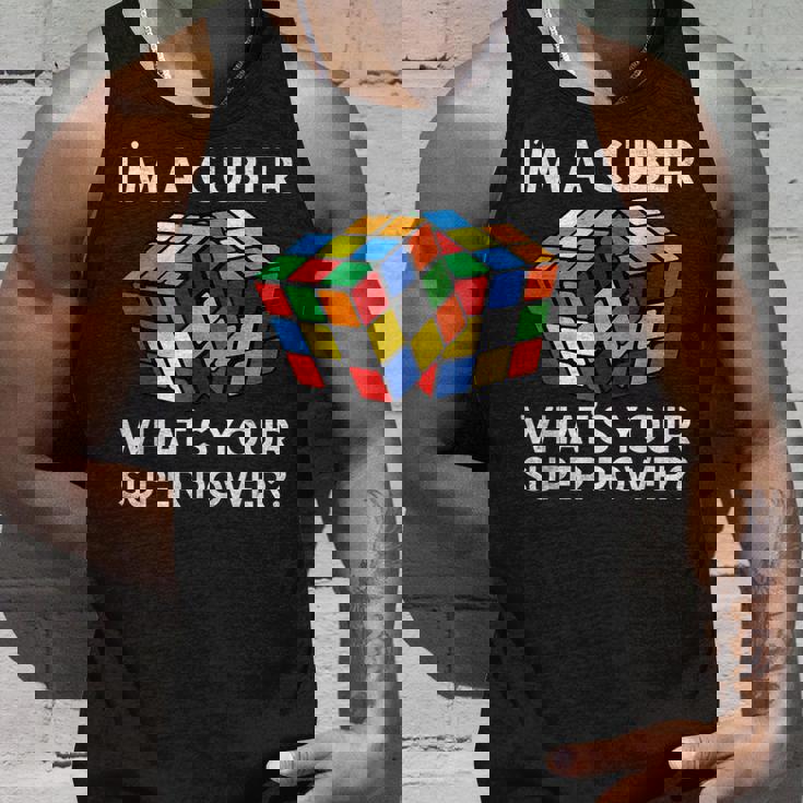 面白い数学愛好家ルービックキューブ愛好家数学教師 タンクトップ 彼への贈り物