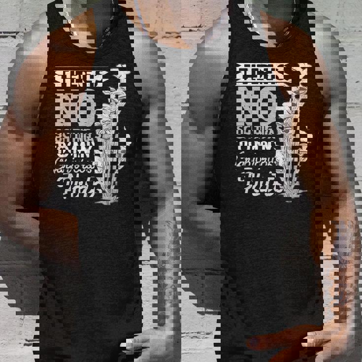 食虫植物 ピッチャー サラセニア 食虫性フライトラップ。 タンクトップ 彼への贈り物