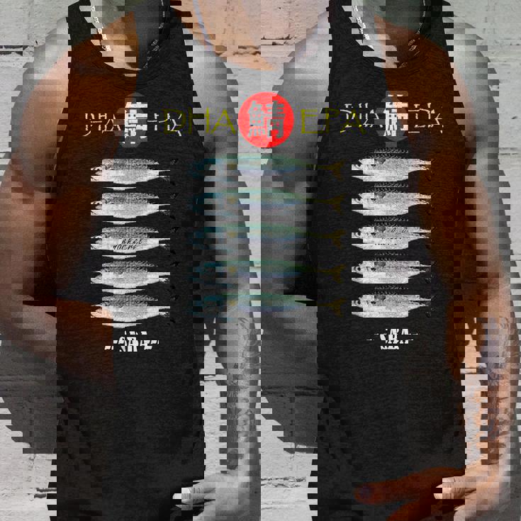 鯖 サバ さば 魚 面白い 個性的 魚釣り 青魚 おしゃれ タンクトップ 彼への贈り物