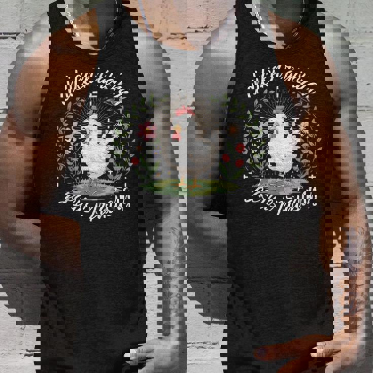 鶏を育てる イエス 賛美 おかしな農家 キリスト教の信仰 タンクトップ 彼への贈り物