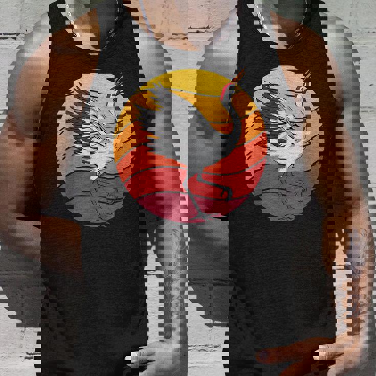 鶴 Crane Retrounset 鶴 タンクトップ 彼への贈り物