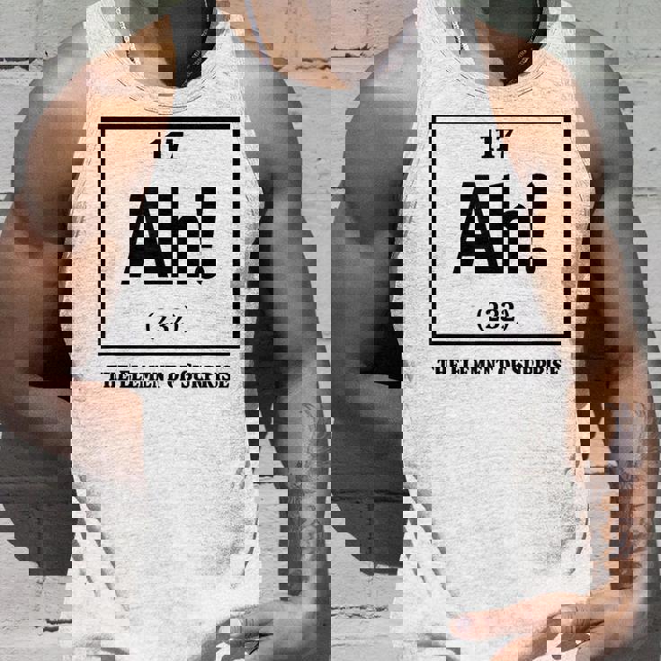 Ah The Element Ofurprise Periodic Table タンクトップ 彼への贈り物