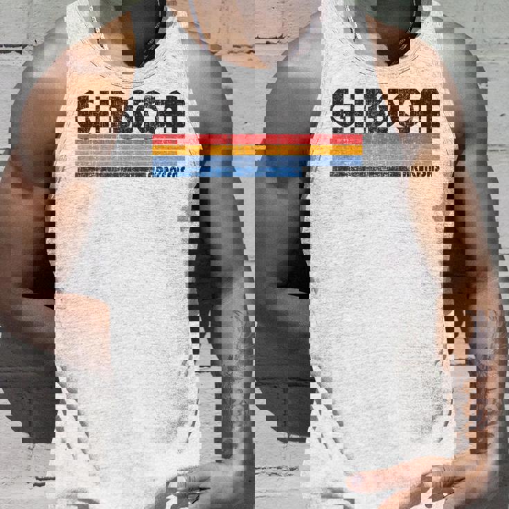 Arの故郷の誇りをこのレトロな70年代80年代でギブソンに見せましょう タンクトップ 彼への贈り物