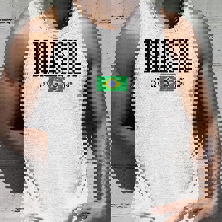 Brasil Est 1500 ブラジル ブラジリアン 国旗 プライド 長袖tシャツ タンクトップ 彼への贈り物