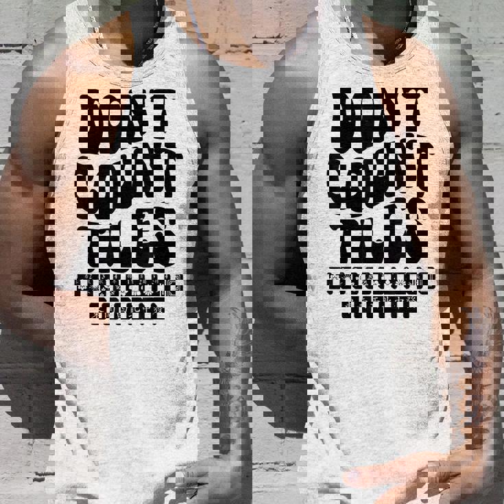 Don't Count Tiles タイルゲーム 麻雀選手 フォールド引退 タンクトップ 彼への贈り物