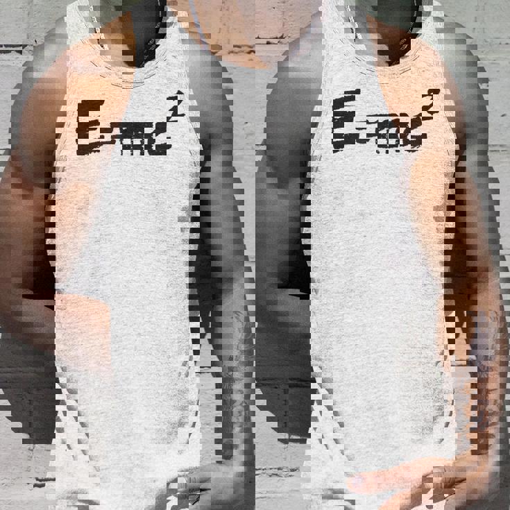 E Mc2 面白い 物理学 サイエンス シャツ エネルギー 質量光 速度 タンクトップ 彼への贈り物