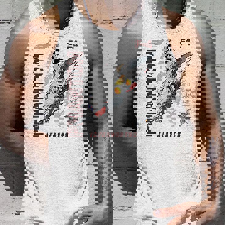 F-4 Phantom Ii ジェットグラフィック タンクトップ 彼への贈り物