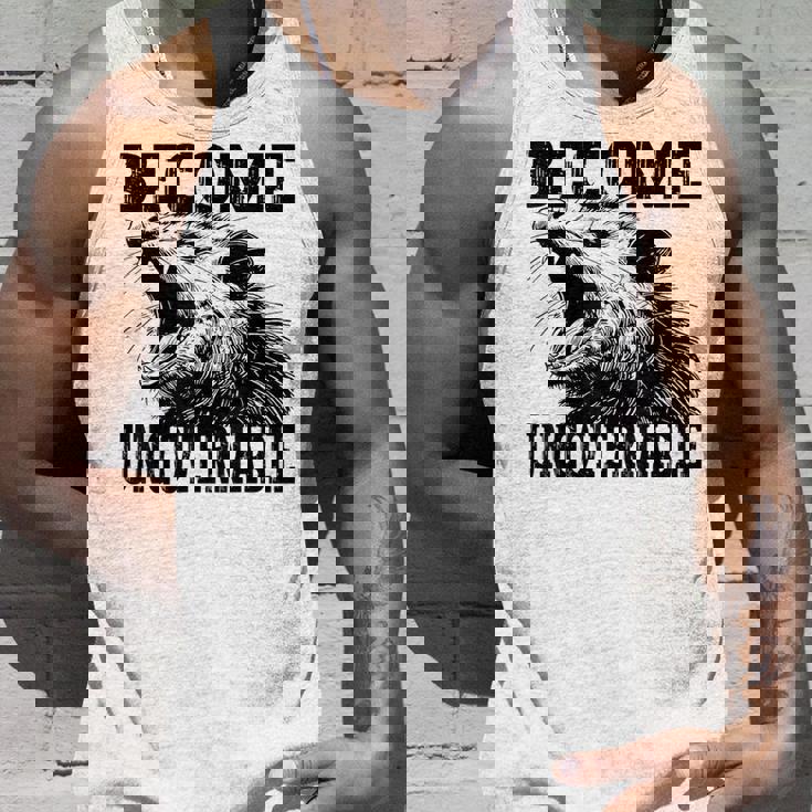 Raccoon Become Ungovernable ビンテージ グラフィック パンダ ミーム タンクトップ 彼への贈り物