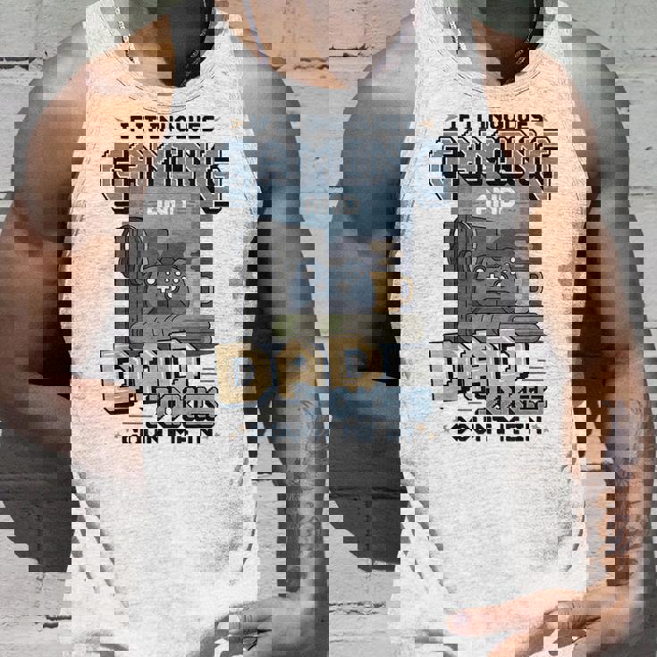 Gaming And Dad Jokes 面白い レトロ ゲーマー 父 しゃれ タンクトップ 彼への贈り物