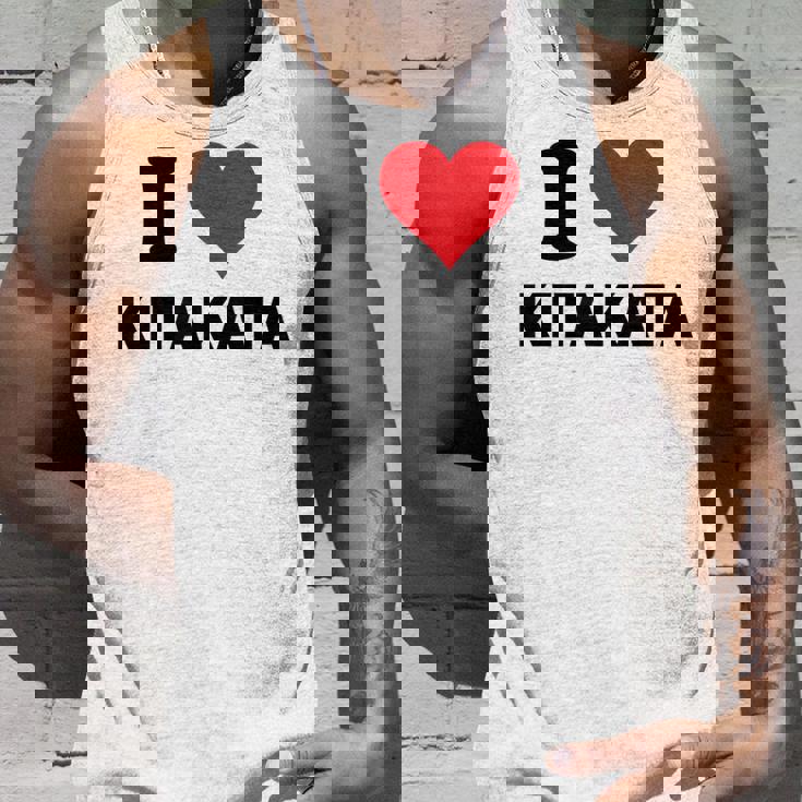 I Heart 喜多方 Japan Love 日本のお土産品 タンクトップ 彼への贈り物