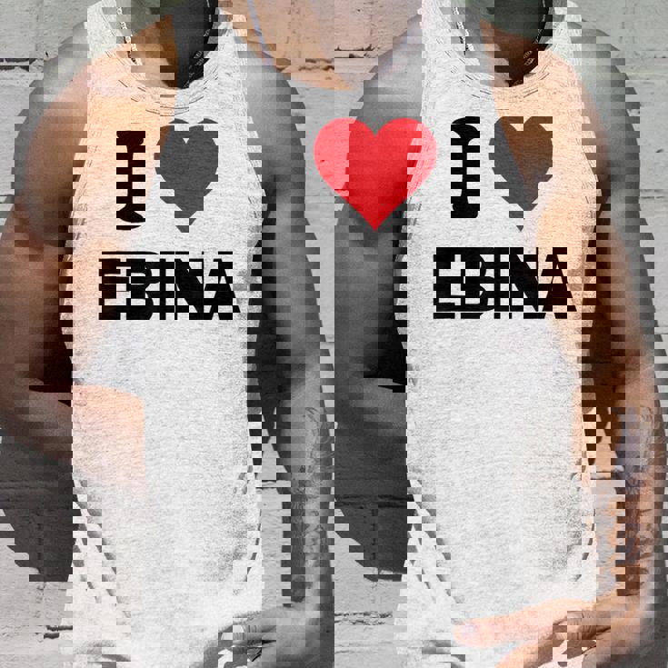 I Heart 海老名 日本ラブ日本土産 タンクトップ 彼への贈り物