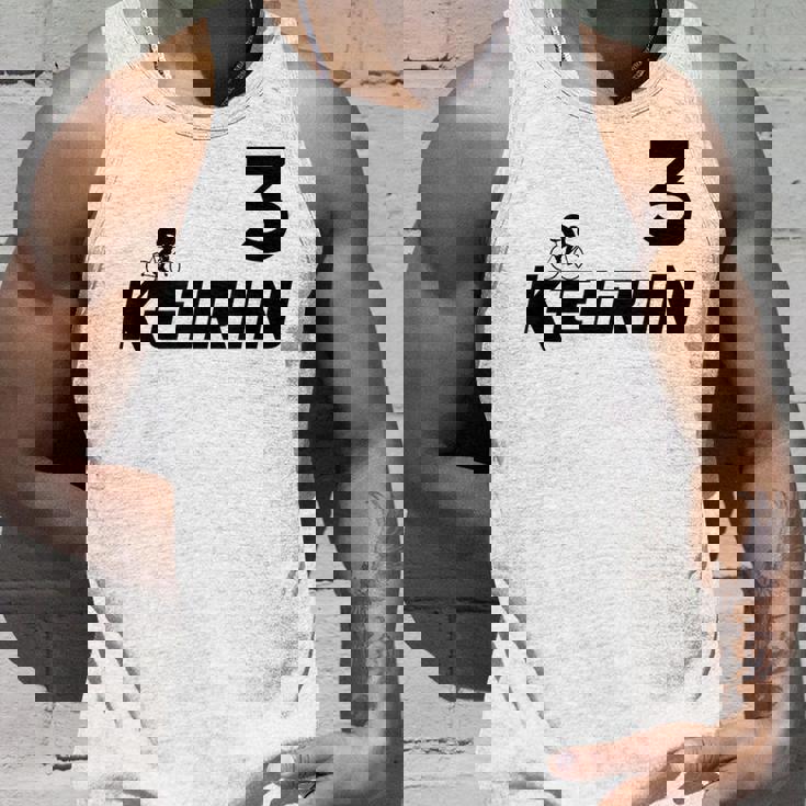 Keirin レッド ナンバー3 レッド ナンバー3 レーシング タンクトップ 彼への贈り物