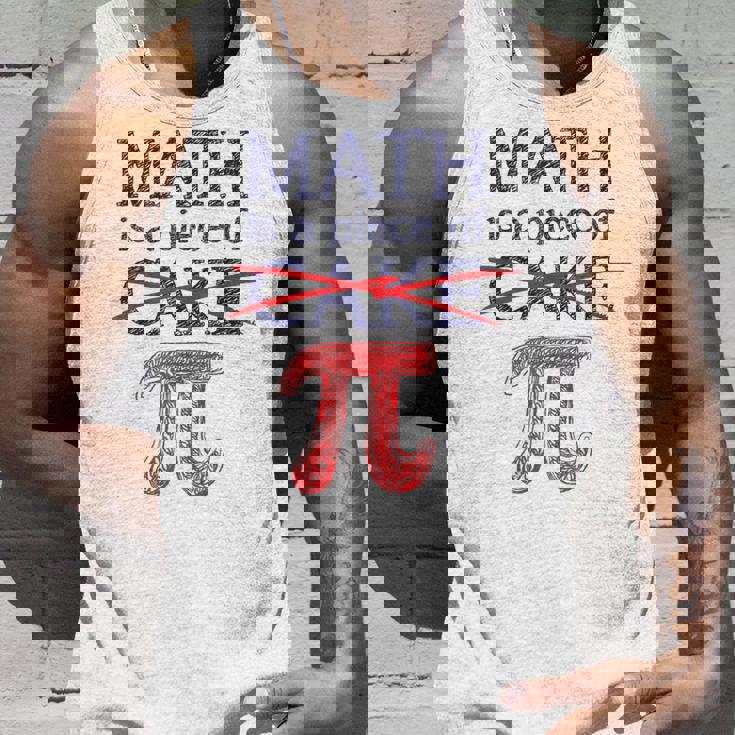 Pi Day Math Is A Piece Of Cake ファニーtシャツ 314用 タンクトップ 彼への贈り物