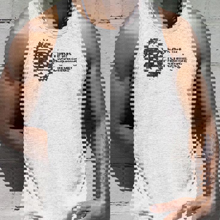 Rust 開発者のためのマルチパラダイムプログラミング言語 長袖tシャツ タンクトップ 彼への贈り物