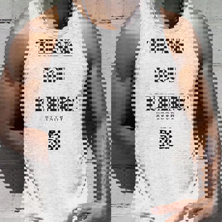 Thank You Ichiro Hitstory 51 外野手 野球選手 タンクトップ 彼への贈り物