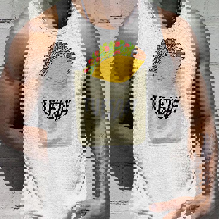 Trendy Taco Tuesday Pocket Food Humour タンクトップ 彼への贈り物