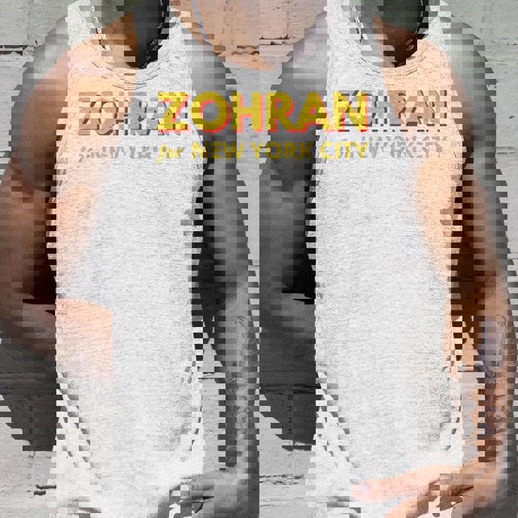 Zohran Mamdani ニューヨーク市長用 面白い クール トレンディ プログレッシブ タンクトップ 彼への贈り物