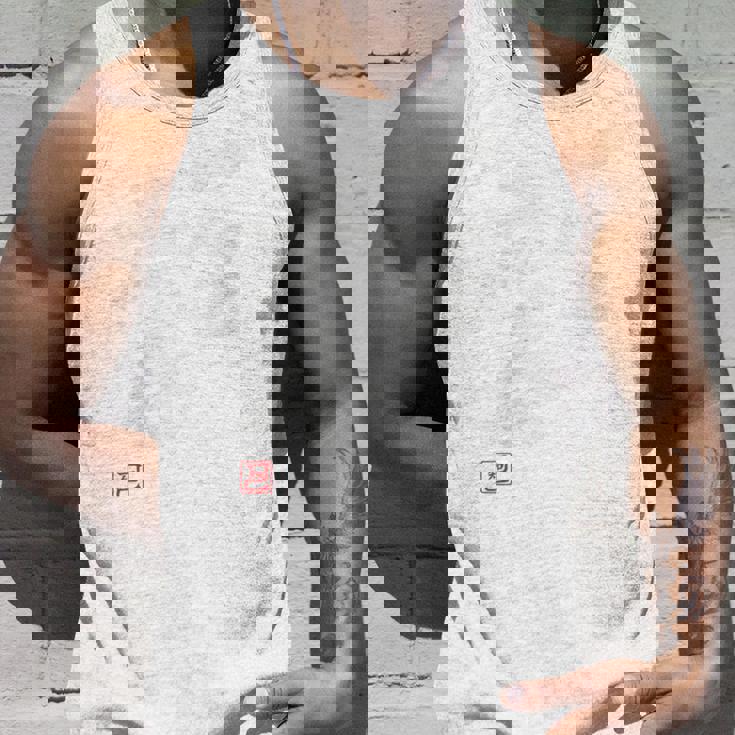 「一生青春」面白い 筆文字 ユーモア満点 背面に文字入りデザイン おもしろプリント タンクトップ 彼への贈り物