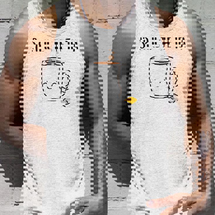 お茶をこぼす 友情 お茶好きの人 かわいい かわいい 湯呑み パーティー タンクトップ 彼への贈り物