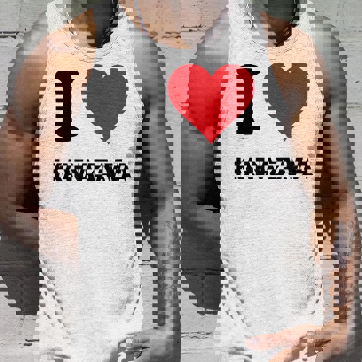 アイハート 金沢 日本大好き 日本土産 タンクトップ 彼への贈り物