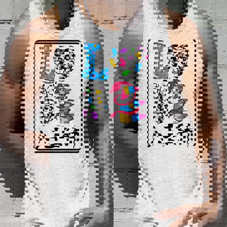 アイ・ラブ・八王子市 I Love 八王子市 私は愛してる八王子市 タンクトップ 彼への贈り物