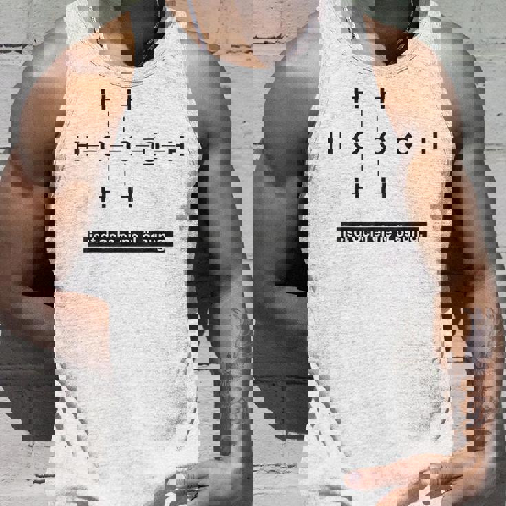 アルコールはソリューション 化学成分エタノール タンクトップ 彼への贈り物