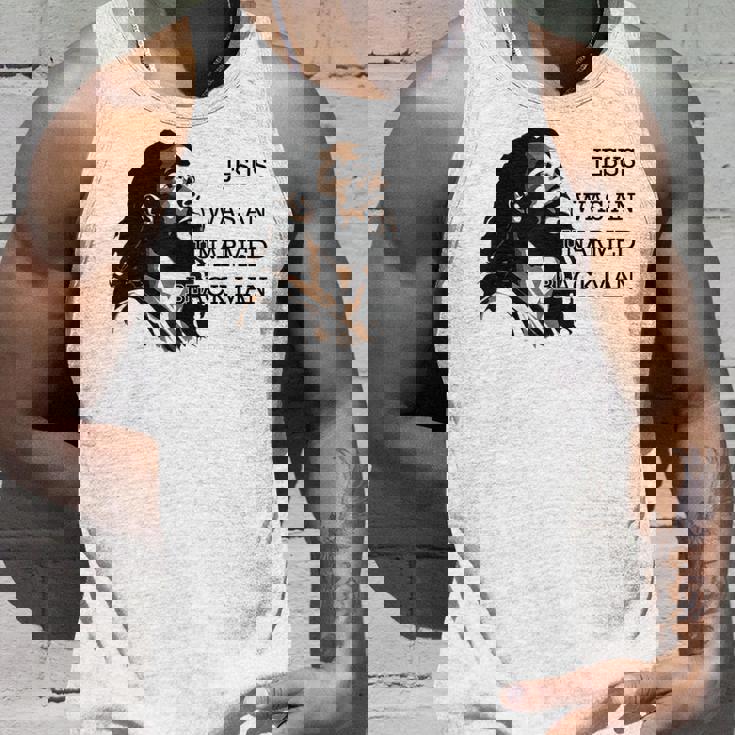 イエスは非武装の黒人だった タンクトップ 彼への贈り物