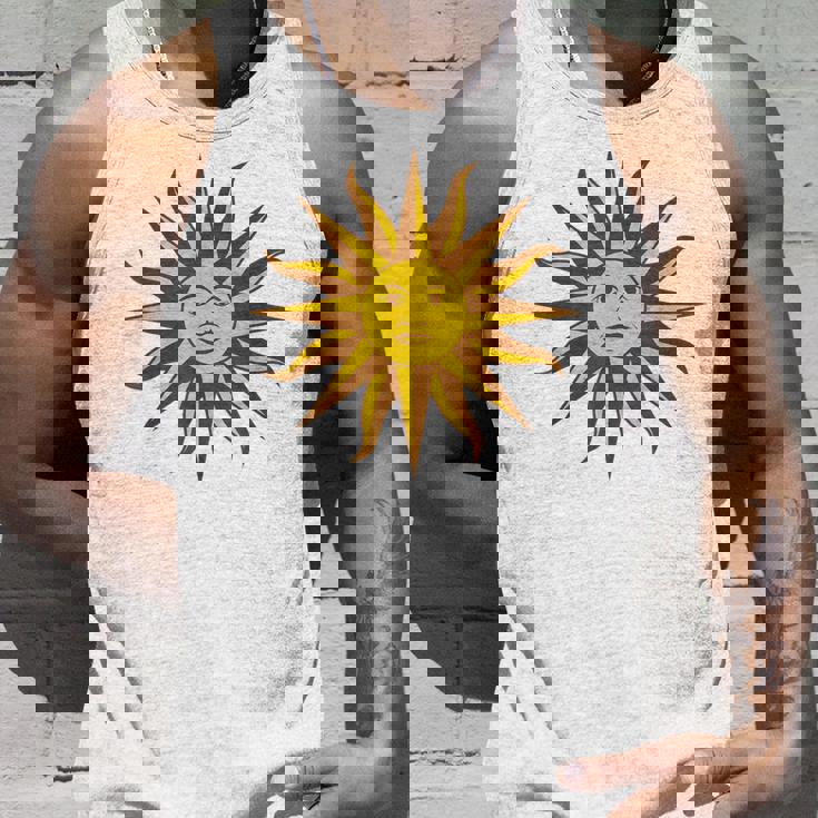 ウルグアイ ヘリテージ ヴィンテージ ウルグアイ人 5月の息子 タンクトップ 彼への贈り物