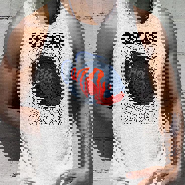 オスカーフィッシュ 80年代スタイル モンスターフィッシュキーパー 熱帯魚 タンクトップ 彼への贈り物