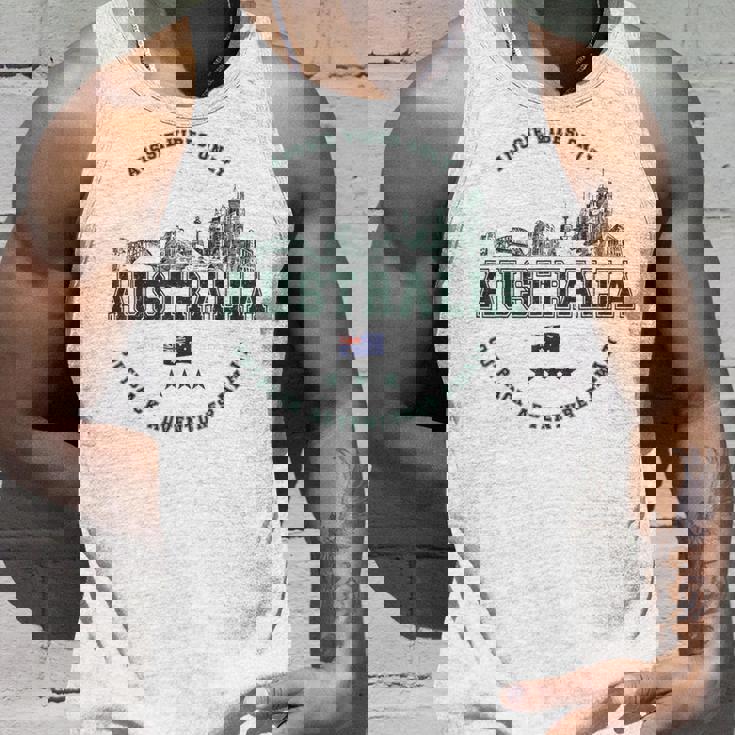 オーストラリアヴィンテージお土産オーストラリアのランドマーク タンクトップ 彼への贈り物