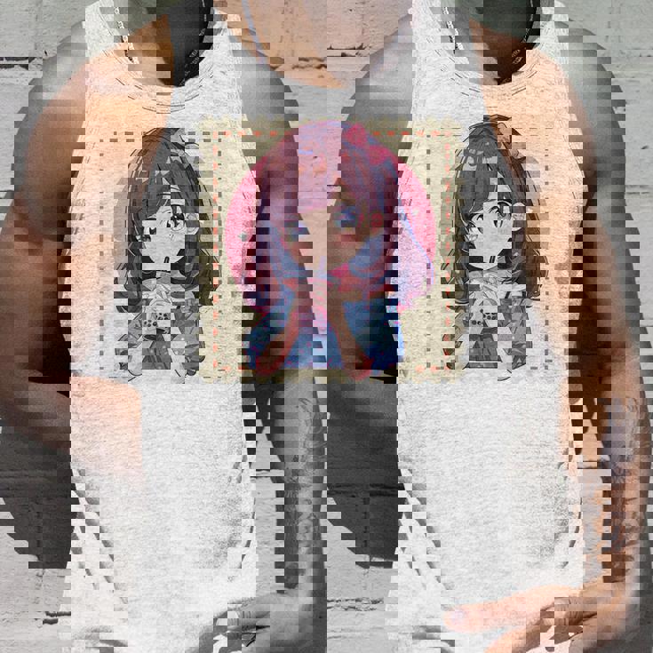 カワイイアニメ ちびガール バブルティー ボバミルク オタク タンクトップ 彼への贈り物