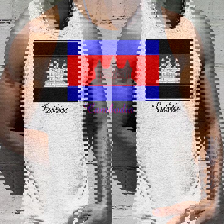 カンボジア カンボジア国旗 お土産 タンクトップ 彼への贈り物