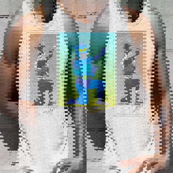 クレヨンしんちゃん アクション仮面ブロマイド風 タンクトップ 彼への贈り物