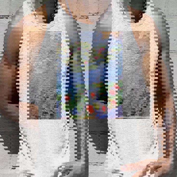 クロード・モネ 睡蓮 タンクトップ 彼への贈り物