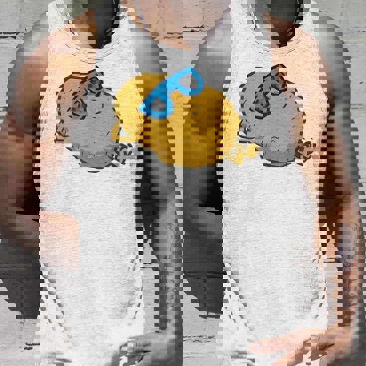 サングラスでかわいいポテチ リラックスポテチ タンクトップ 彼への贈り物