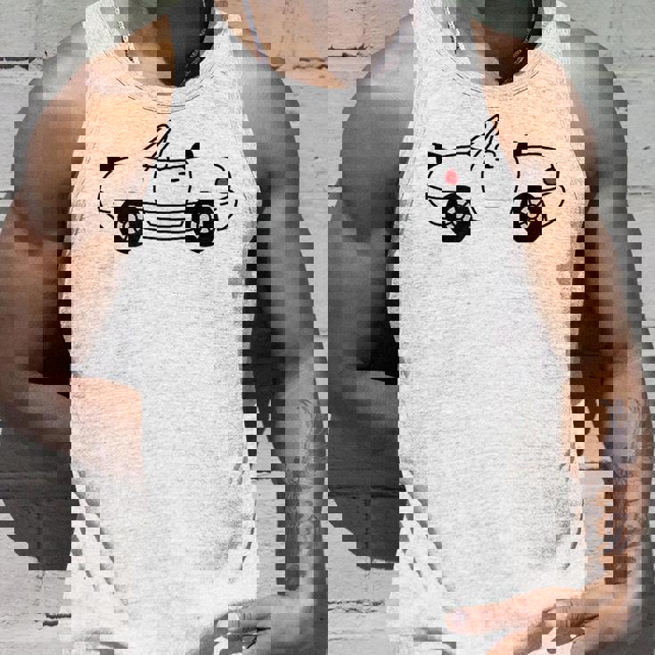 ジャパニーズホワイト スポーツカー Jdm オートクロス レーシングロードスター タンクトップ 彼への贈り物