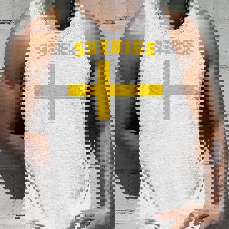 スウェーデンサッカースウェーデン国旗 ファンジャージ タンクトップ 彼への贈り物