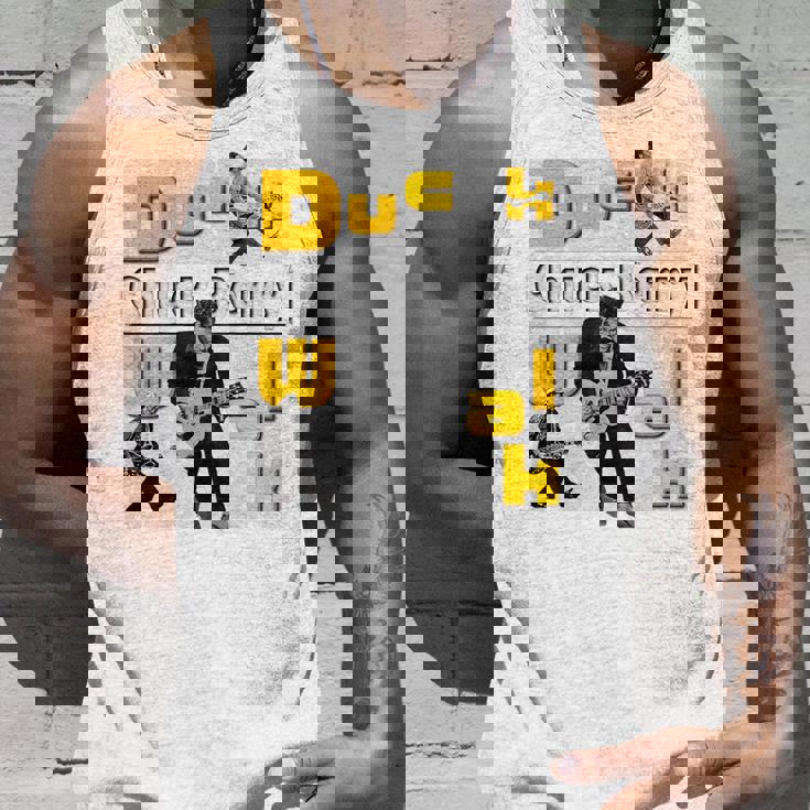 チャックベリー_003_Back Printed タンクトップ 彼への贈り物