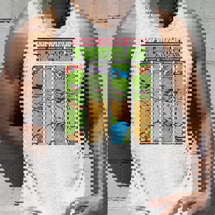 ティーンエイジ・ミュータント・ニンジャ・タートルズ フェイスパネル グラフィックtシャツ タンクトップ 彼への贈り物