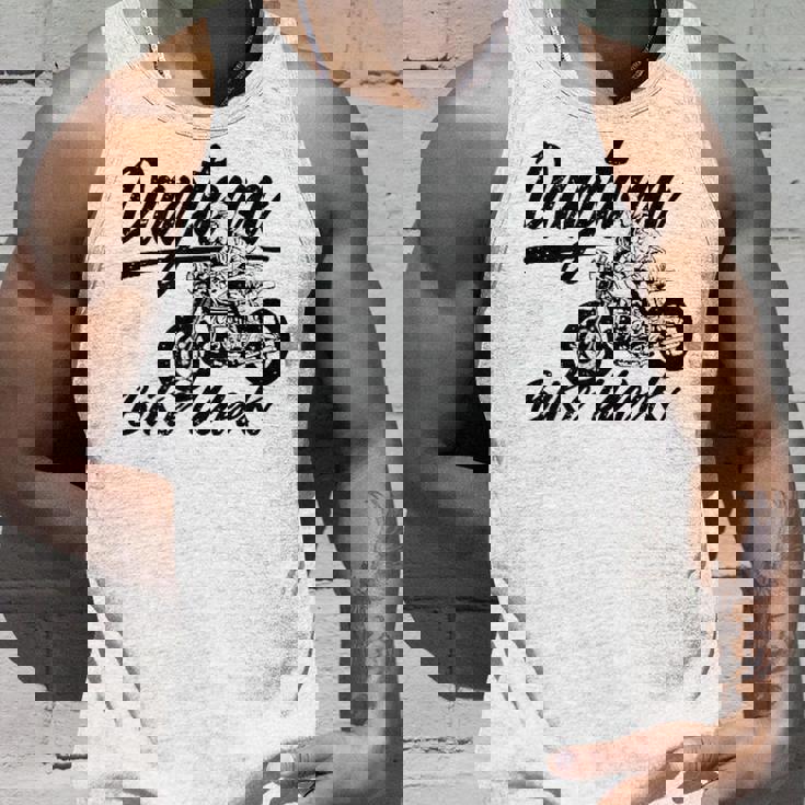 デイトナdaytona ビーチバイクウィーク レトロアンティーク調オートバイデザイン タンクトップ 彼への贈り物