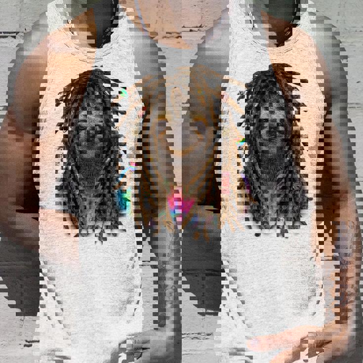 ドレッド ヒップホップ レゲエ 動物 ナマケモノ タンクトップ 彼への贈り物