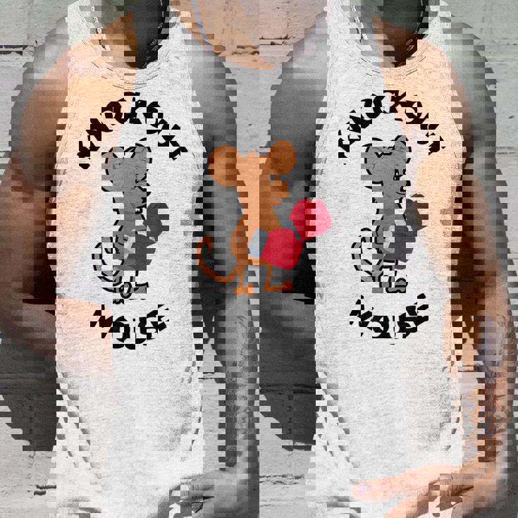 ノックアウトマウス 面白い科学、微生物学、面白い遺伝学 タンクトップ 彼への贈り物