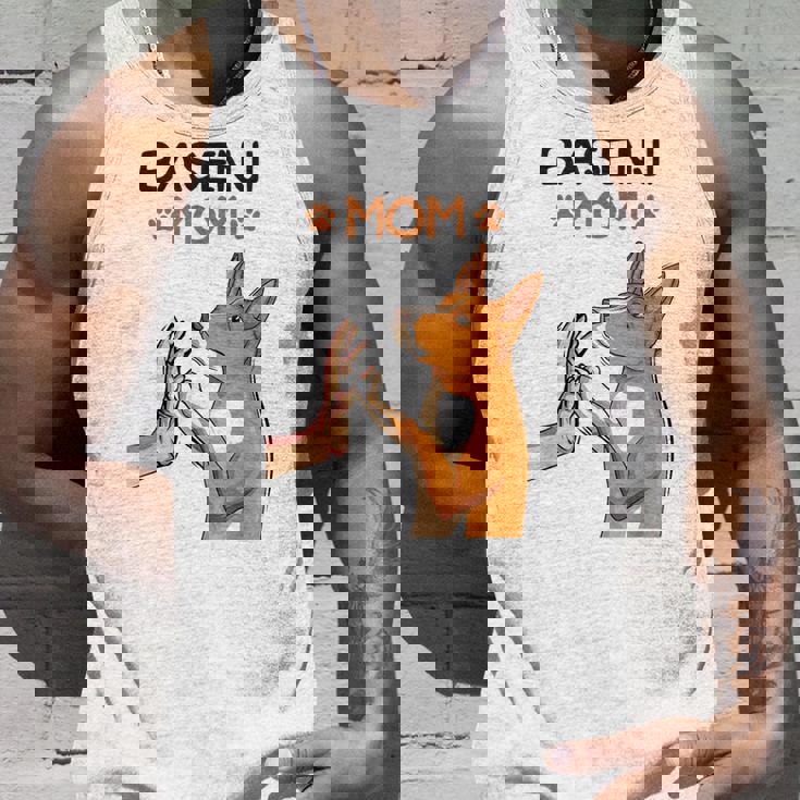 バセンジーママ犬愛好家 タンクトップ 彼への贈り物