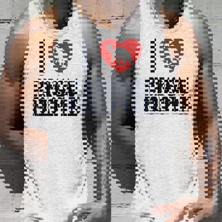 パラサウロロフスが大好き 恐竜好き パラサウロロフス タンクトップ 彼への贈り物