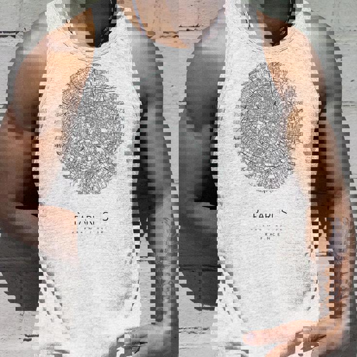 パリ フランス コーディネート 地図 故郷 タンクトップ 彼への贈り物