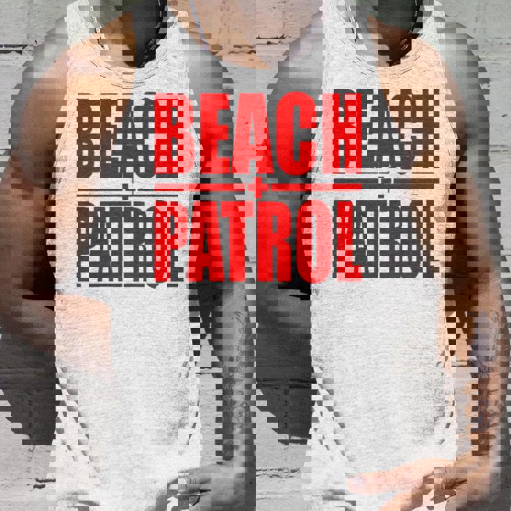 ビーチパトロール サーフ レスキュー ライフガード タンクトップ 彼への贈り物