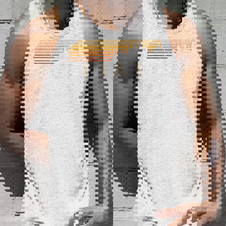 フィアット、Ks ヴィンテージ エバーグリーン サンセット 80年代 レトロ タンクトップ 彼への贈り物